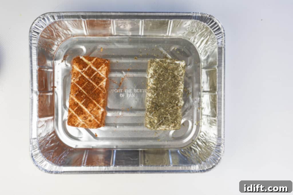 Artisan Smoked Cream Cheese 6 smoked cream cheese in foil pan