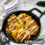 Simple Jalapeno and Applewood Smoked Cheddar Corn Fritters 12 Corn Fritters in a black serving dish