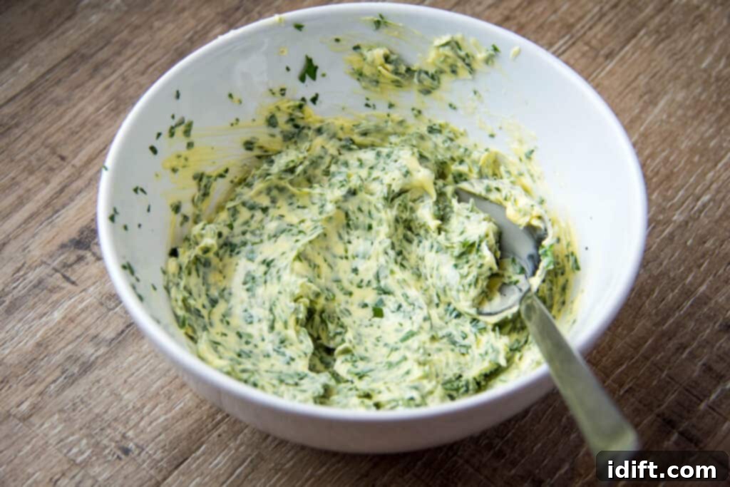 Blackstone Griddle Steaks: Sizzle to Perfection 4 compound butter in a bowl