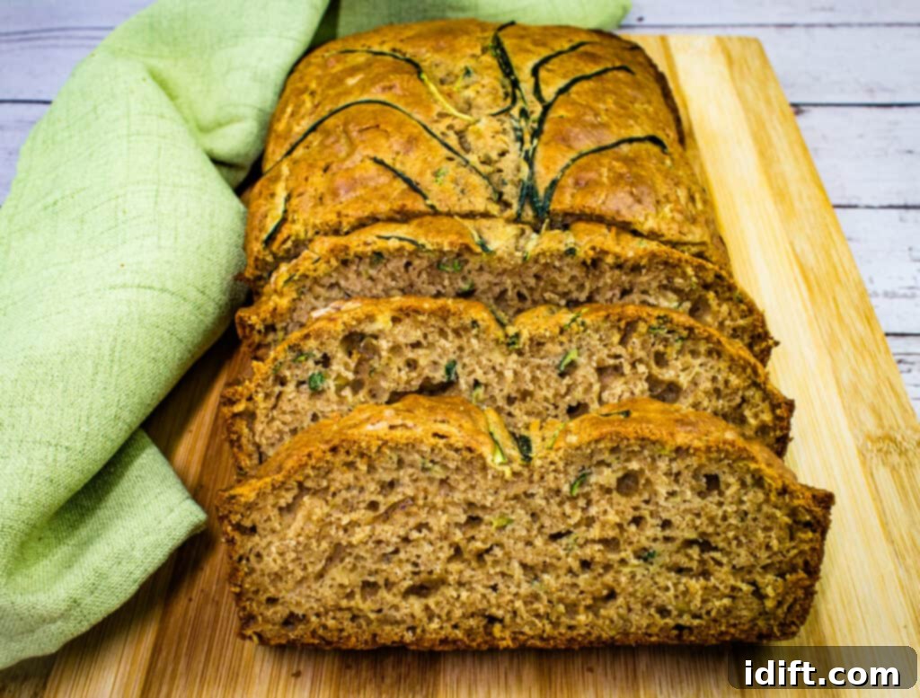 Moist Zucchini Bread recipe with perfect texture