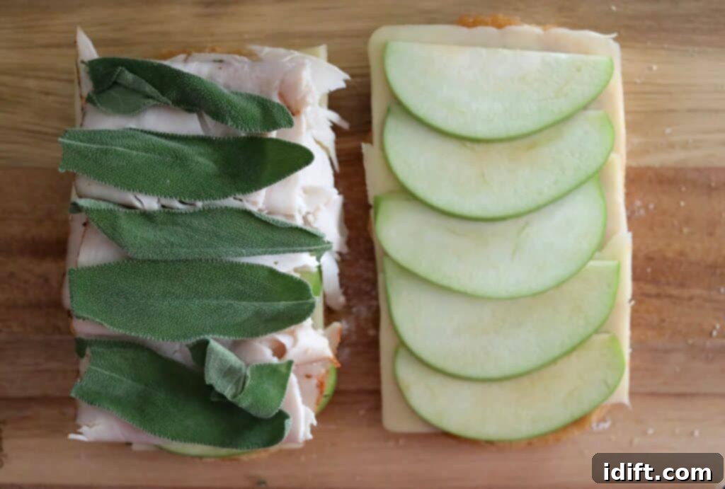 Garnish with fresh sage leaves for an aromatic finish.