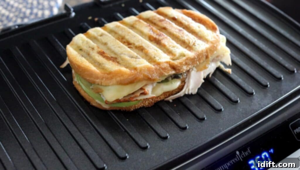 Cook until the bread is golden brown and the cheese is delightfully gooey.