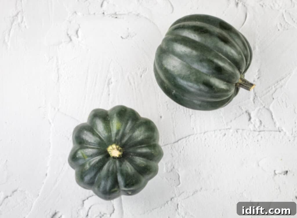 Golden Maple Acorn Squash 5 ripe acorn squash