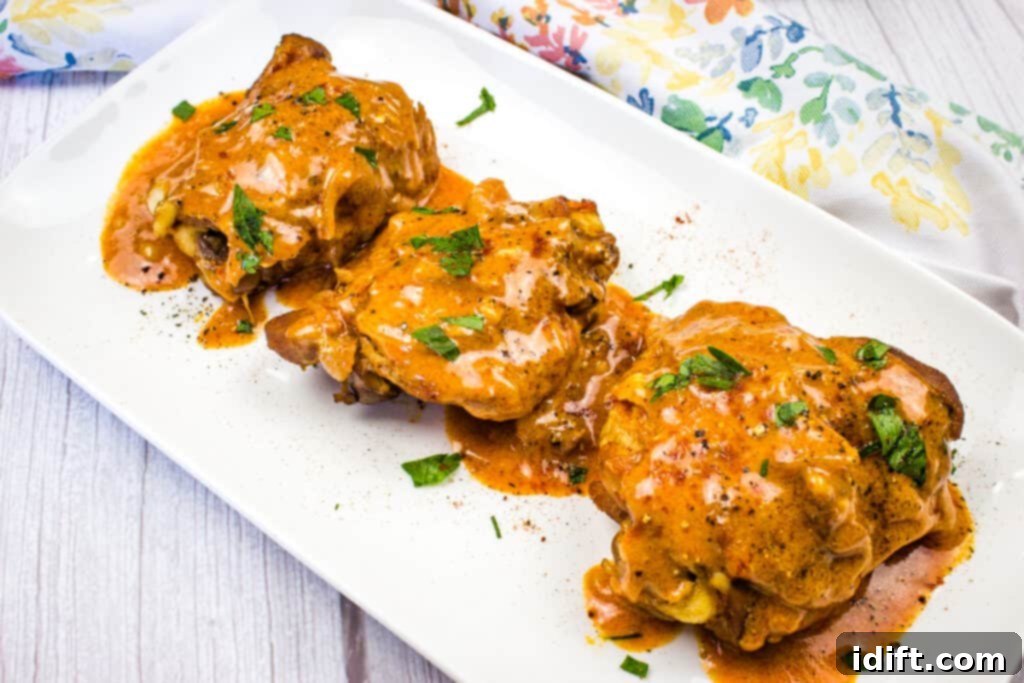 serve and enjoy your chicken paprikash instant pot recipe