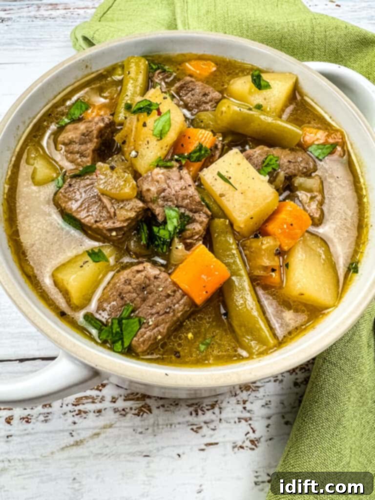 Hearty Instant Pot Steak and Potato Soup 10 steak and potatato soup instant pot recipe