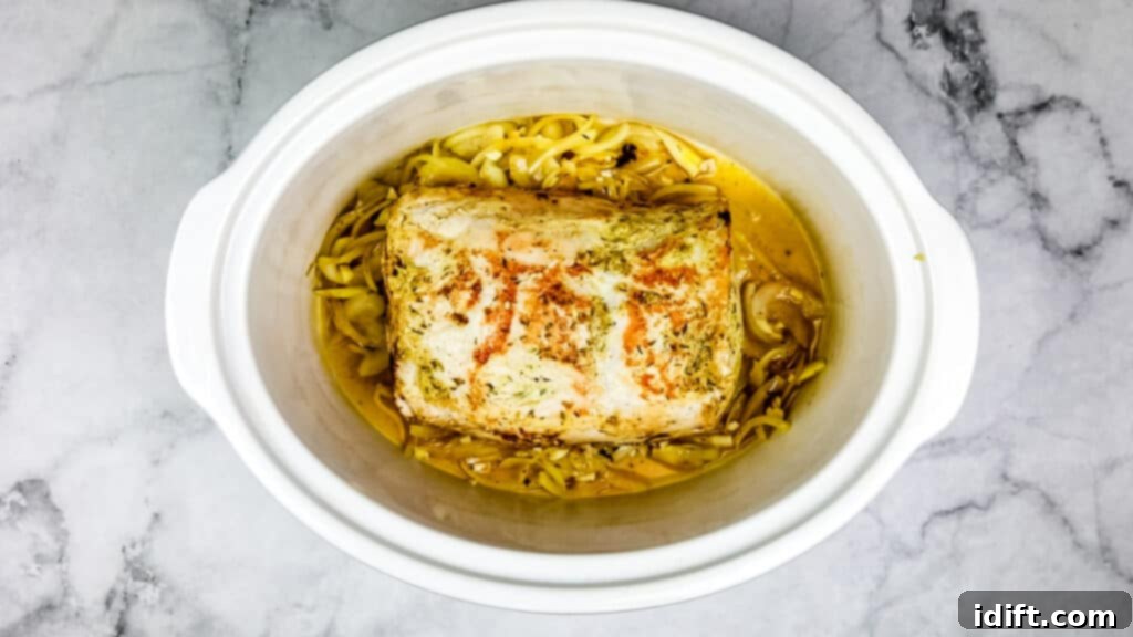 everything in the slow cooker