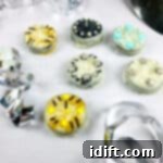 decorated new years eve cookies