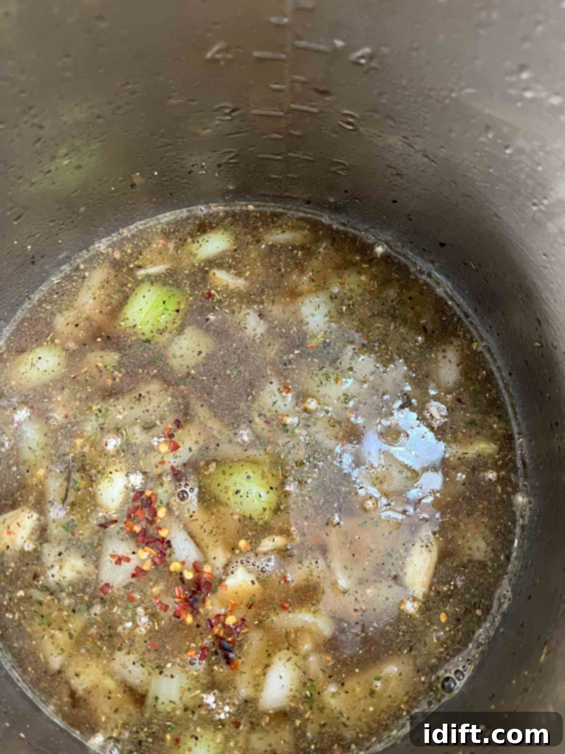 Easy Instant Pot Italian Beef Sandwiches 8 deglaze the instant pot insert with broth