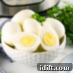 instant pot hard boiled eggs