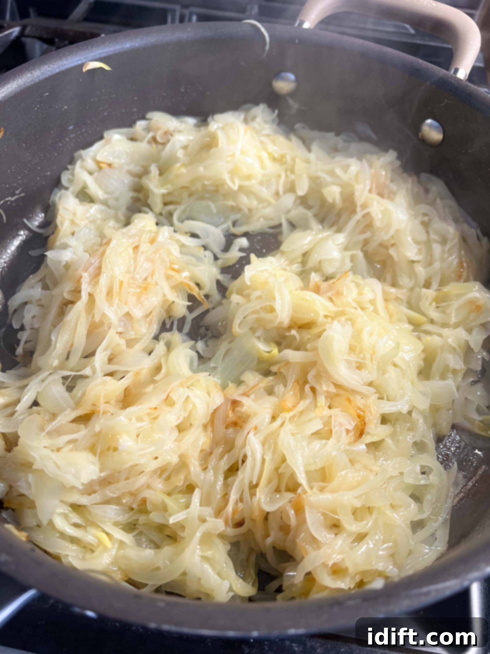 Caramelized onions after 30 minutes