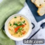 Lobster Chowder in a bowl