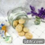 40 Delightful Christmas Desserts Your Family Will Adore 9 white chocolate crinkle cookies in a cookie jar