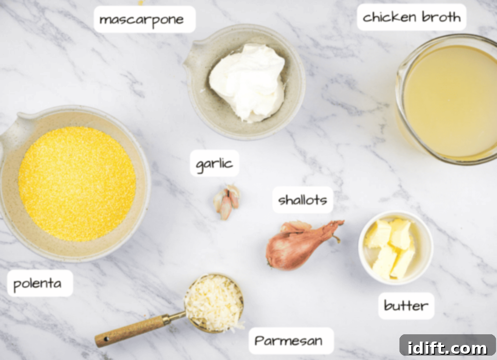 The ingredients for a recipe for roasted corn on the cob.