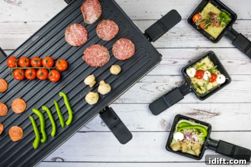 A bbq grill with a variety of food on it.