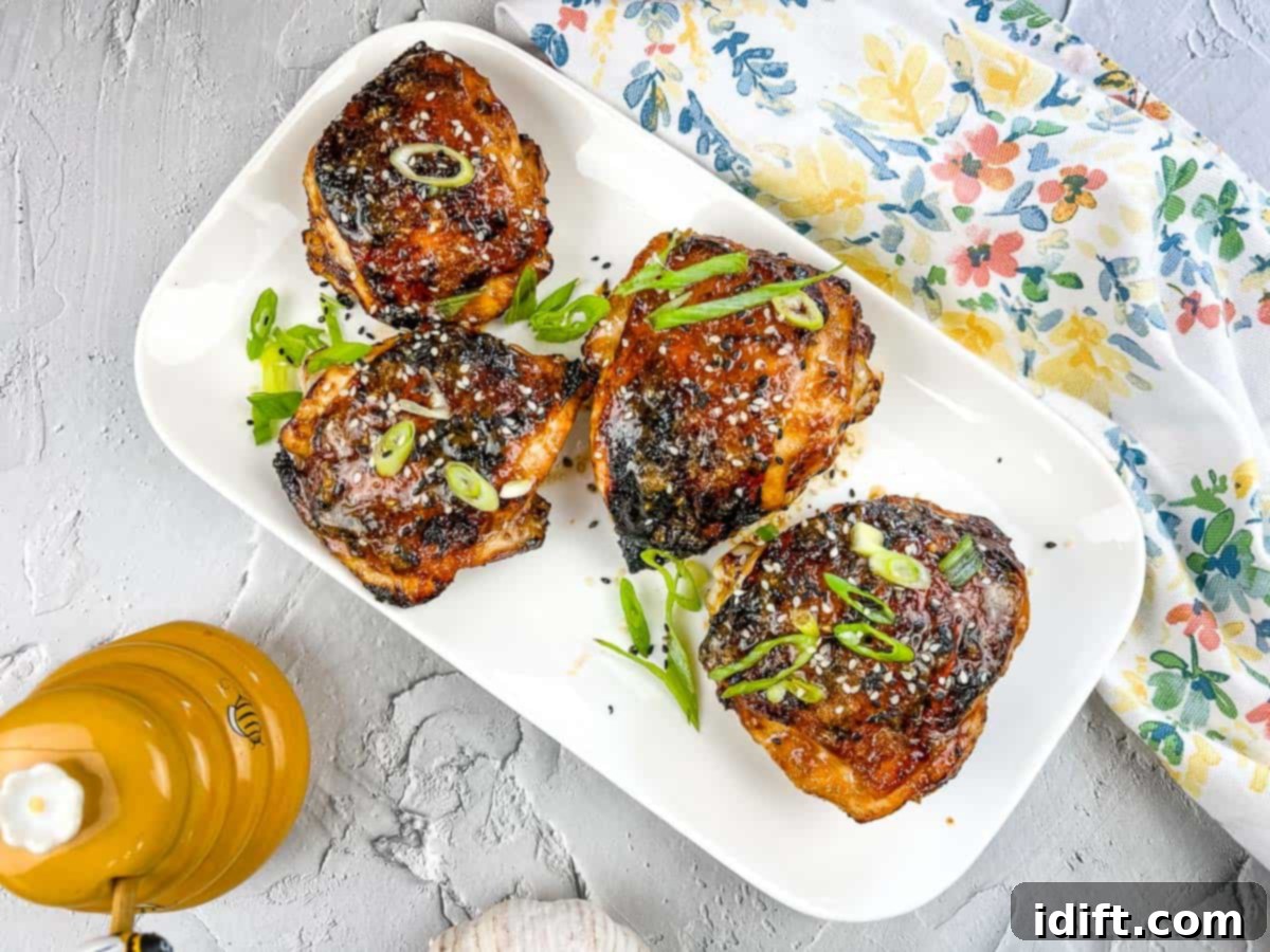 23 Ultimate Chicken Comforts for Chilly Days 5 A plate of chicken thighs.