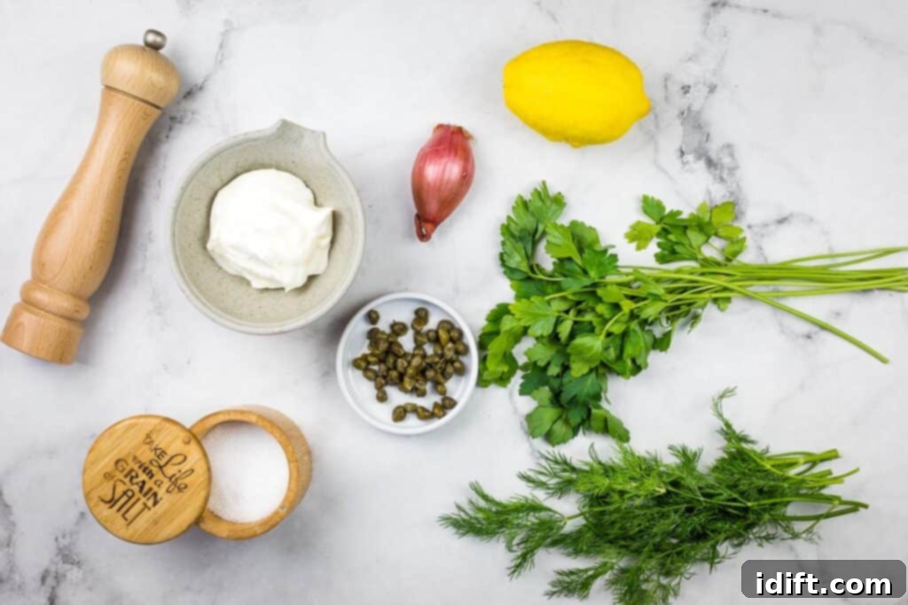 The ingredients for seafood sauce.