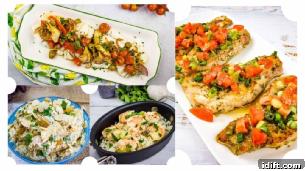 A collage of pictures showing different types of food.