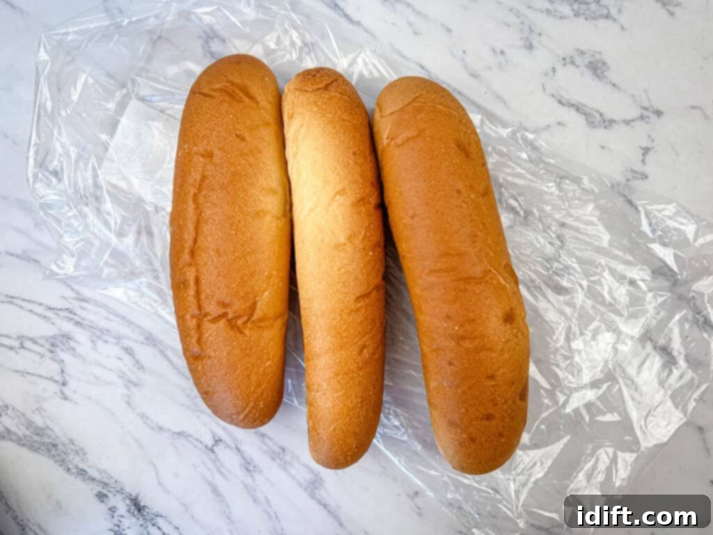 Elevated Ground Beef Philly Cheesesteak 8 Butter the bakery fresh buns.