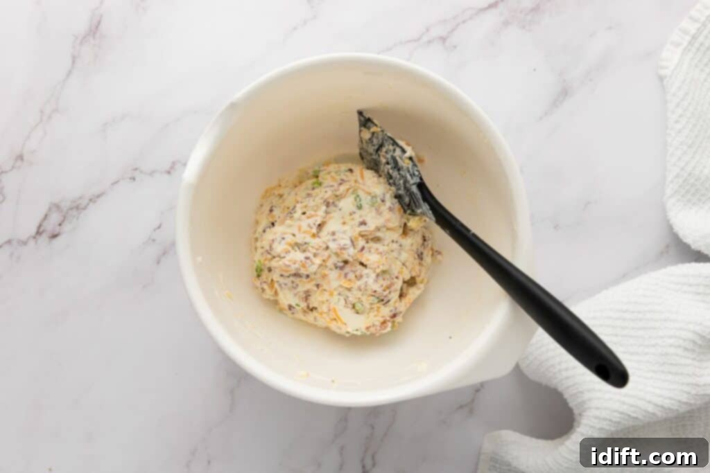 Place a piece of plastic wrap on your counter.