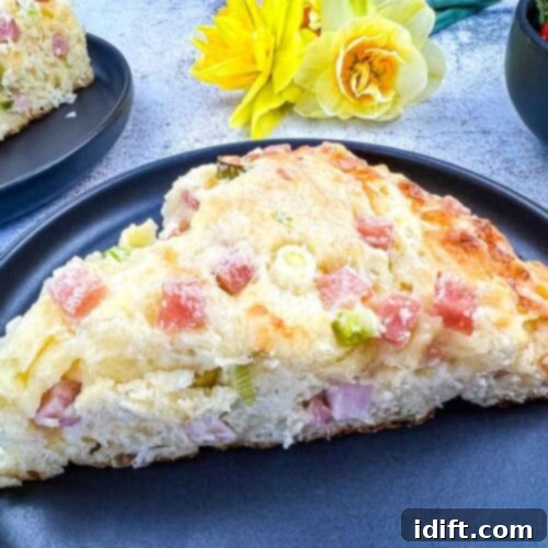 Ham & Cheese Scones