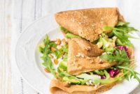 Chicken Crepe Delight: A Savory Lunch Wrap